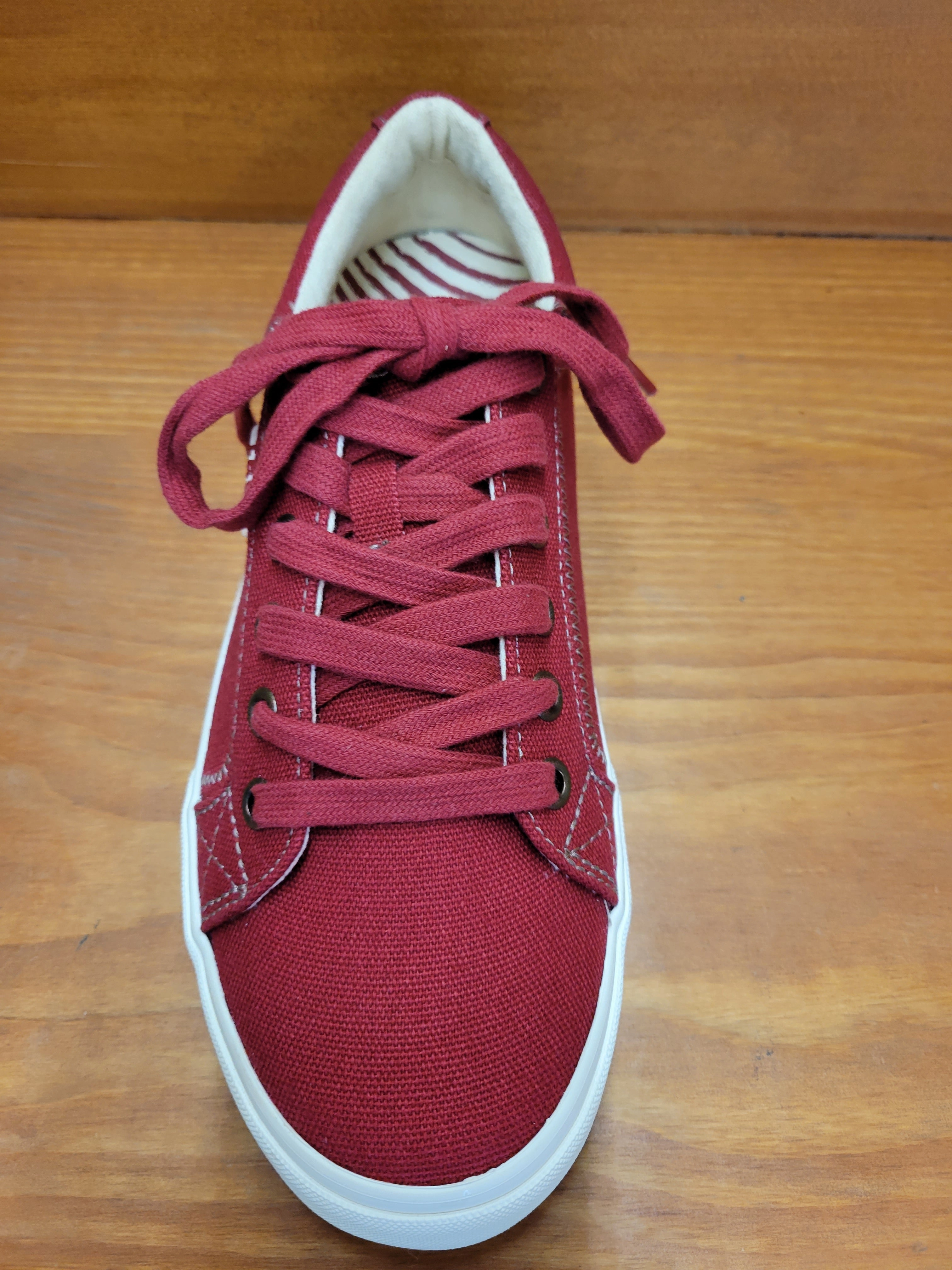 Taos Plim Soul Red canvas Classic Edge Travel Walk
