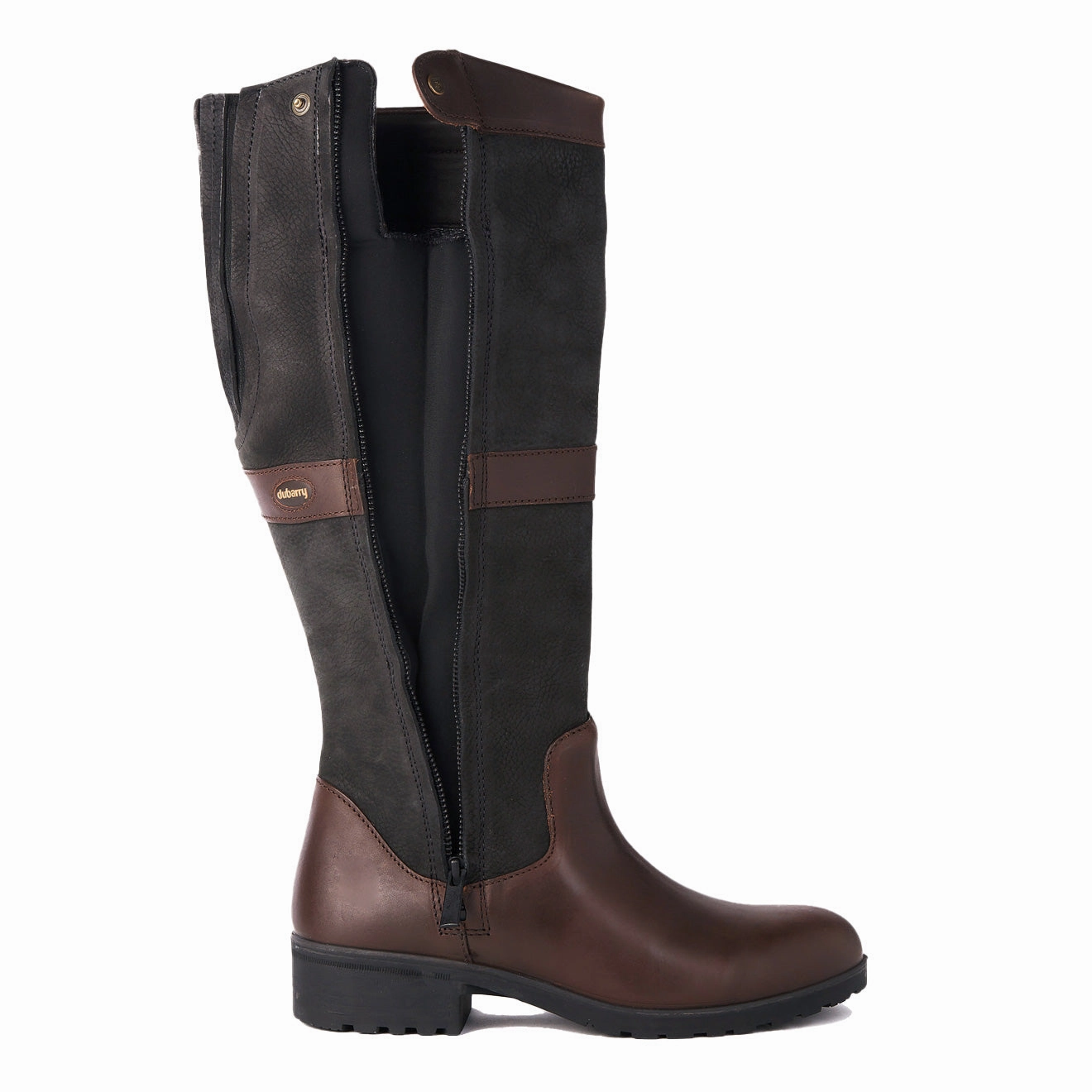 Street Sneakers slip-resistant Dubarry Womens Sligo Boot Black / Brown