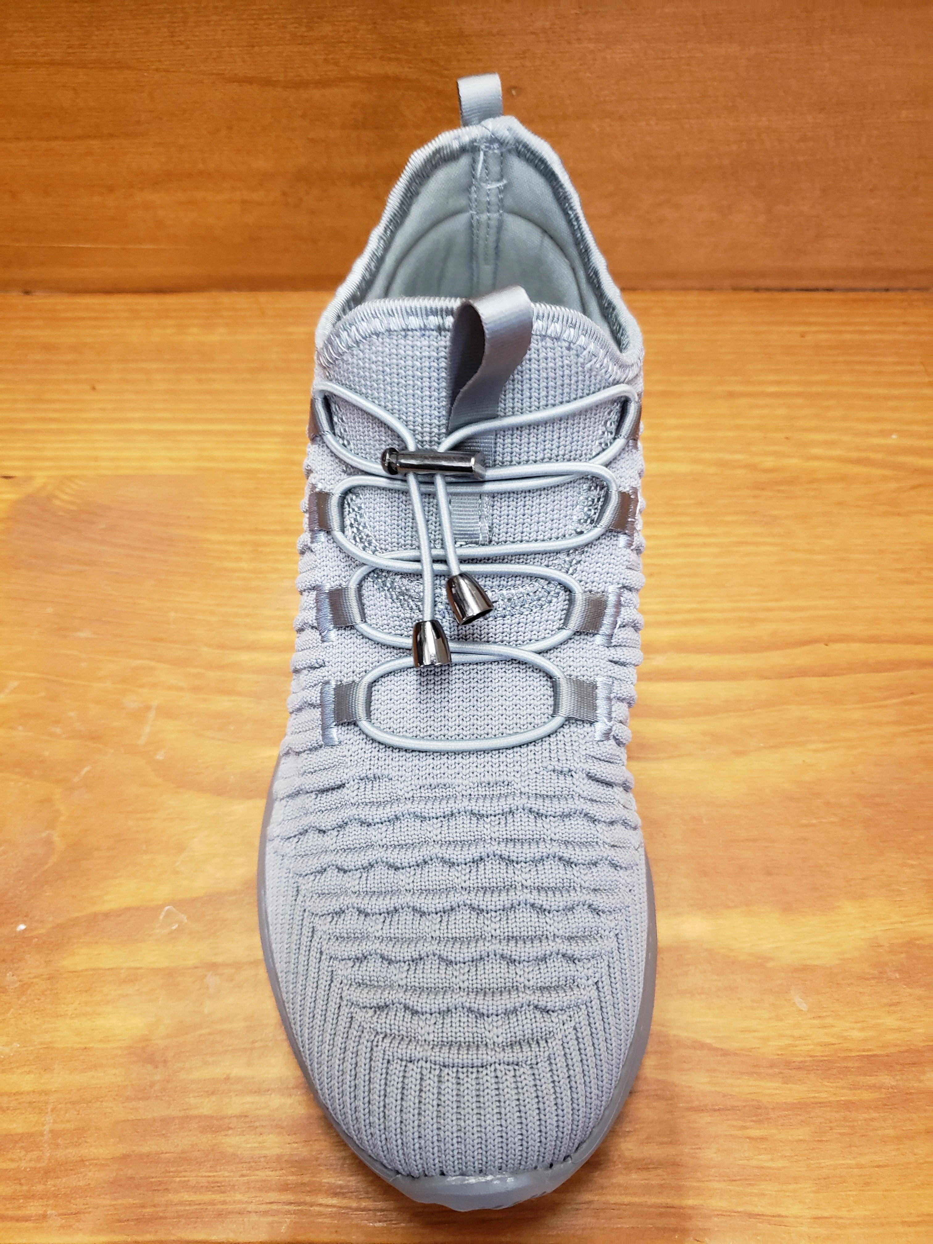 Propet Travel Bound Light Gray WAA132GRAY lace up closure