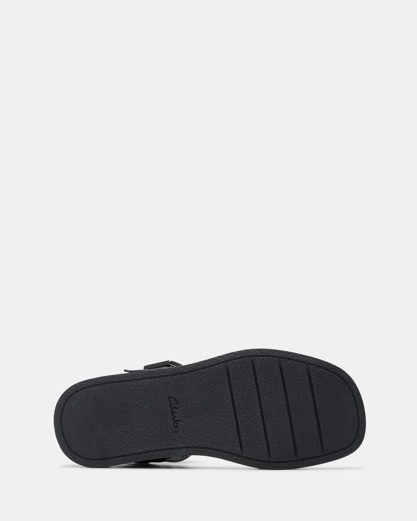 Alda Strap Black Leather Fashion Sandals