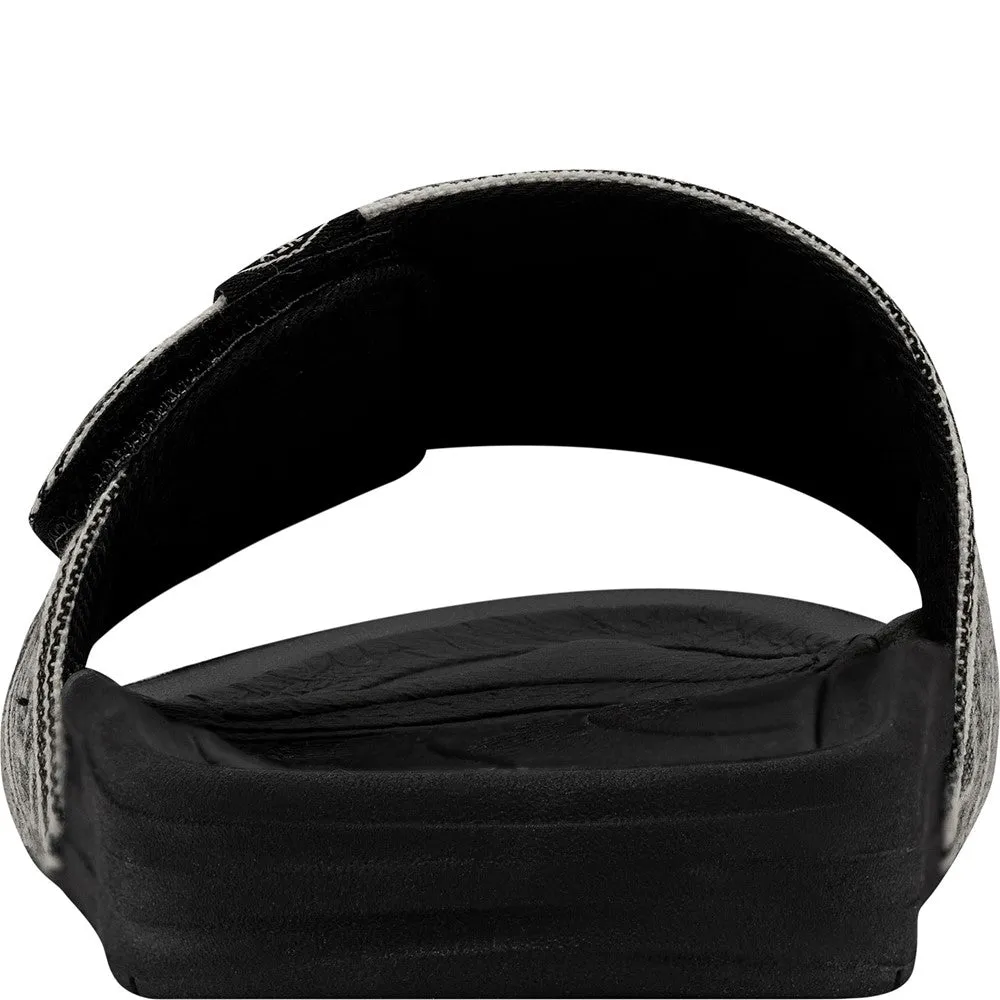 Daily Basic Outfit Match HEYDUDE Phoenix Blanket Sandal