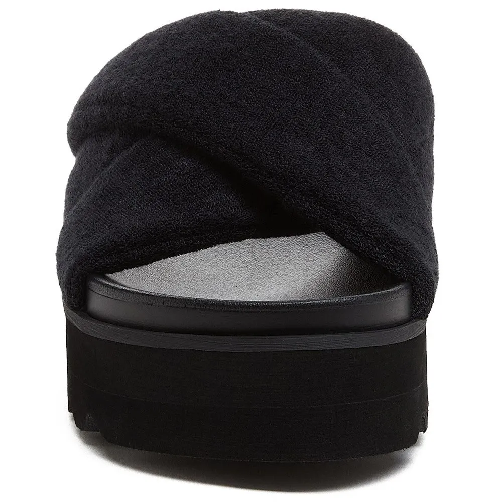 Rocket Dog Breeze Atlanta Terry Sandal Green Fresh Comfortable Footwear for Every Day