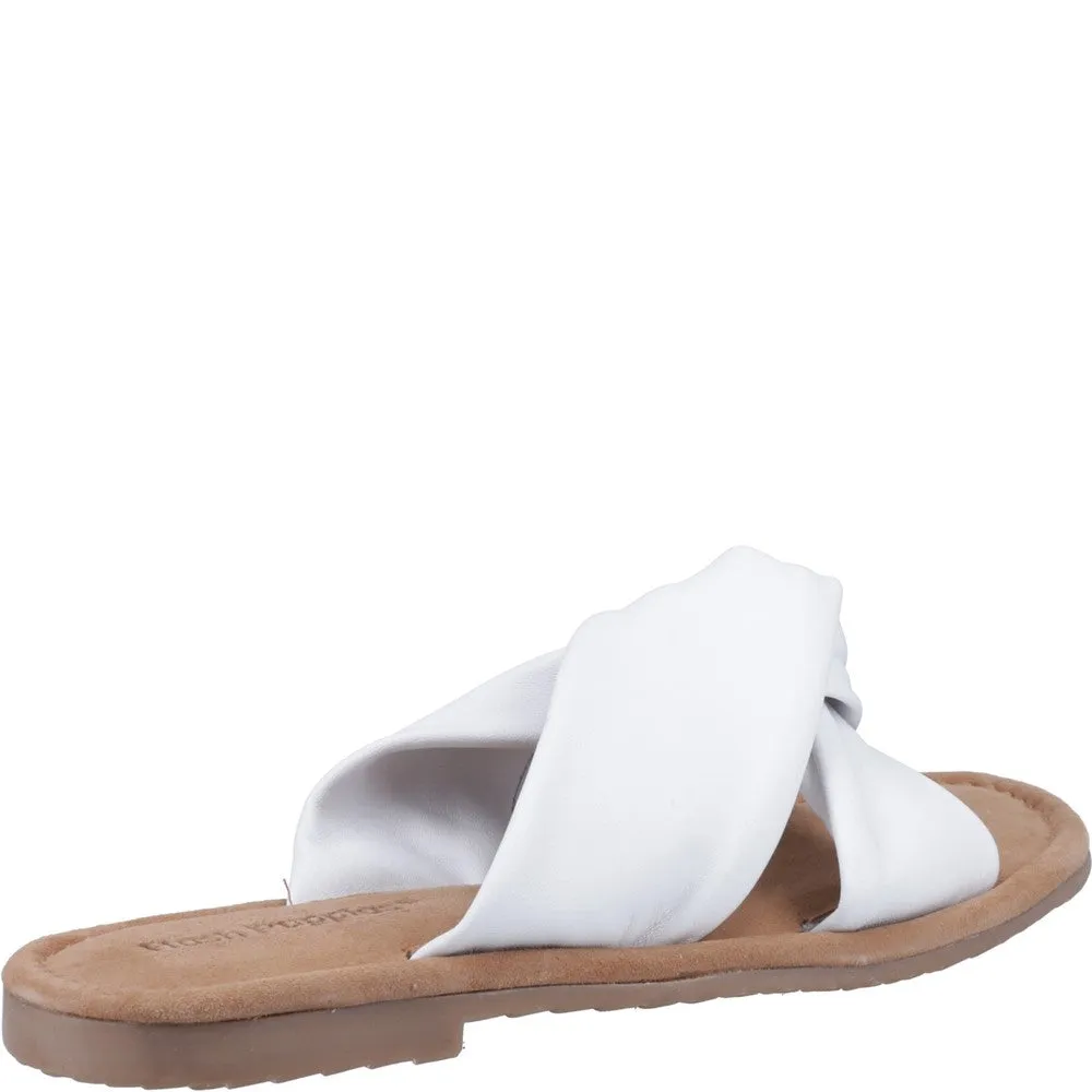 Hush Puppies Amy Wide Fit Sandal Slide On Smart Look