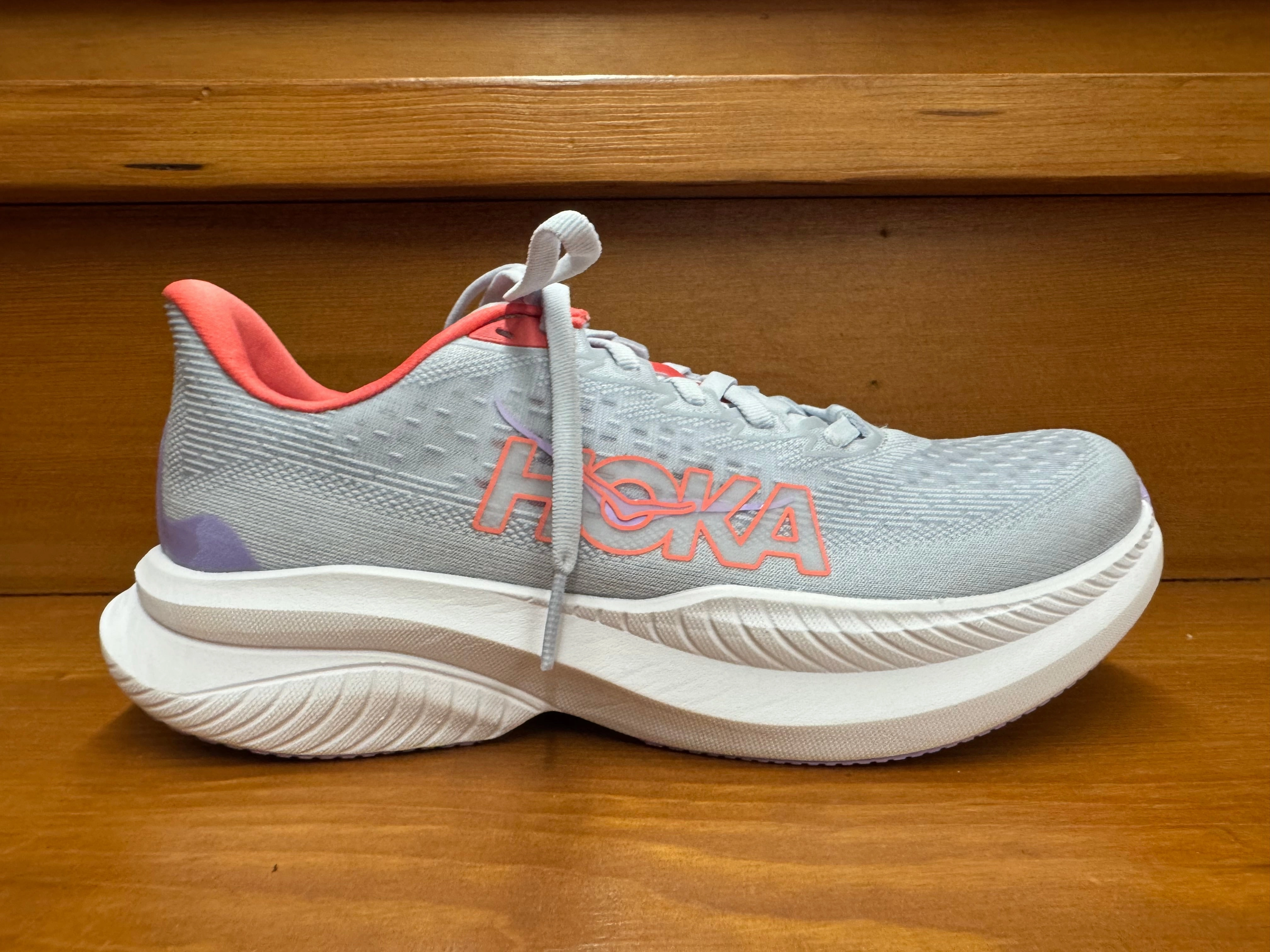 On The Move All Day Use Hoka Mach 6 Pale Dusk/Gull 1147810-PLDS