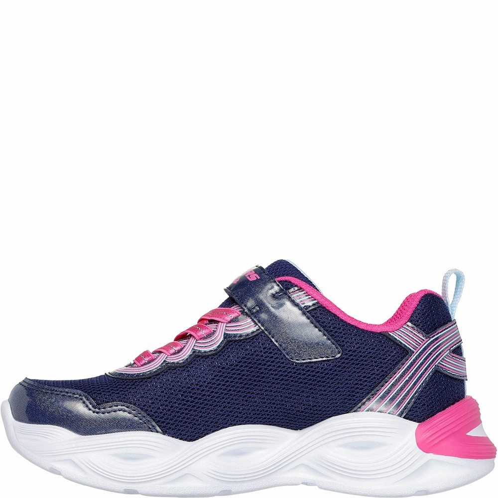 Work Jog Fast Lifestyle Skechers S-Lights: Twisty Glow Trainers