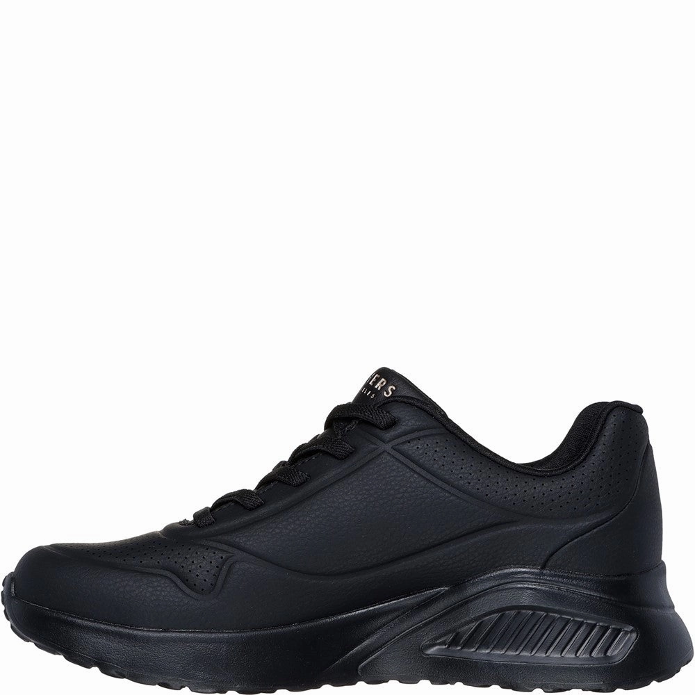 Skechers Uno Lite Lite Work Trainers Comfortable Fitment Stream Hike