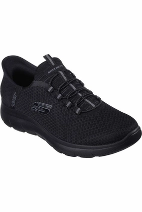 Farm Hike Skechers Mens 232457 SUMMITS HIGH RANGE in All Black