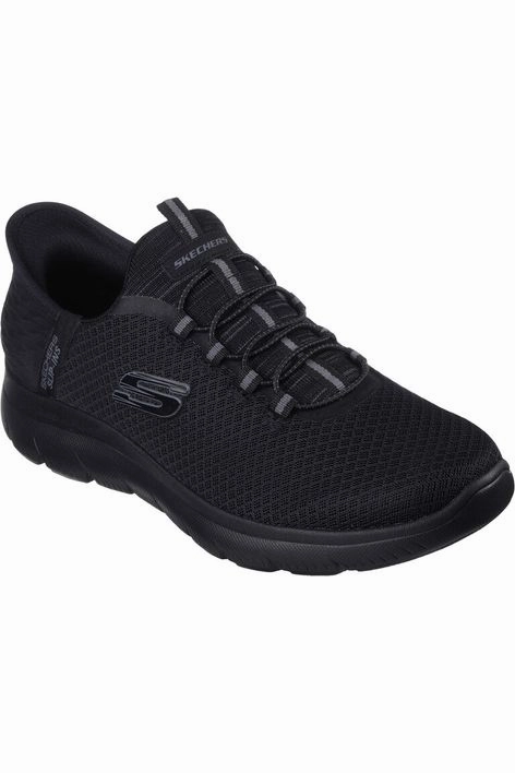 Daily Ready Sunrise Hike Skechers Mens 232457 SUMMITS HIGH RANGE in All Black
