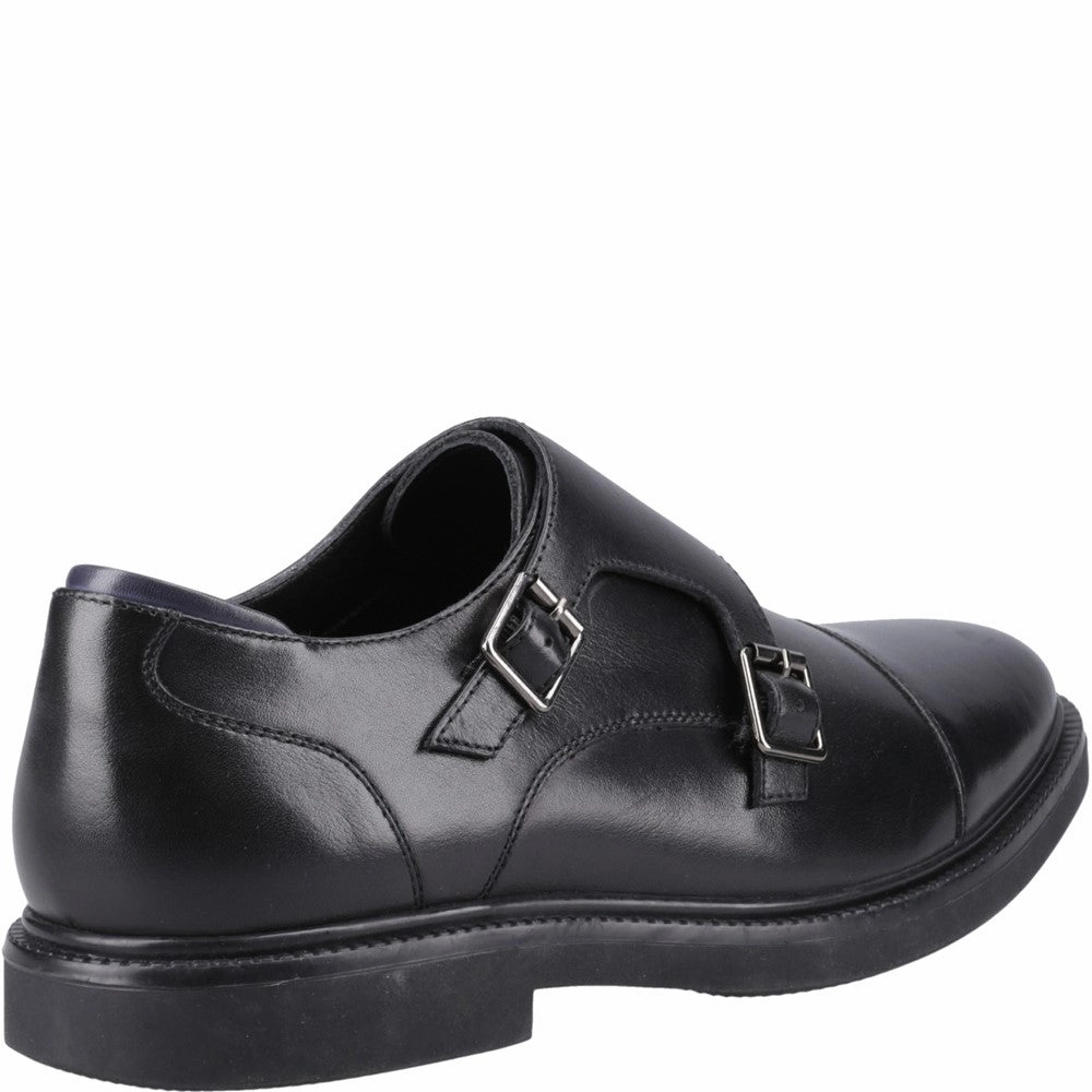 Premium Leather Hush Puppies Kane Monk Shoe