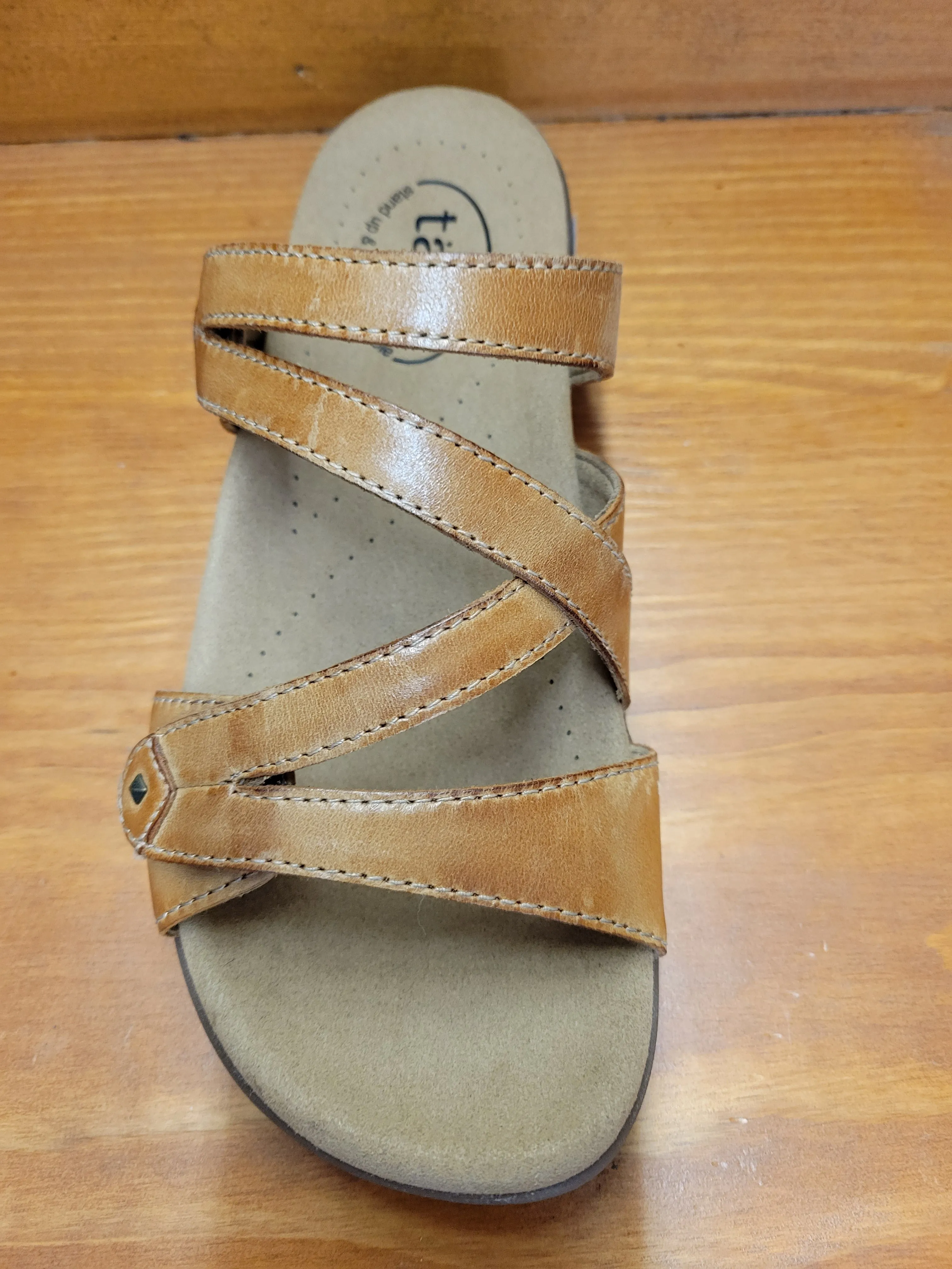 Taos Double U Caramel High Heel