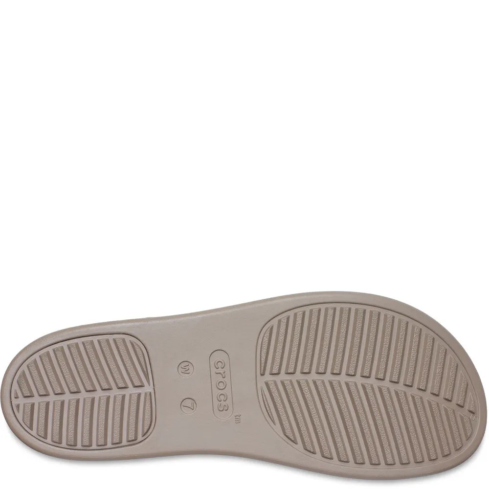 Crocs Brooklyn Ankle Strap Wedge Freedom Step Urban Casual