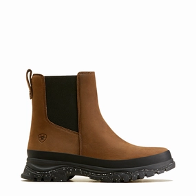 Tough Street Outfit Ariat Womens Moresby Twin Gore Waterproof Boot Oily Distressed Brown