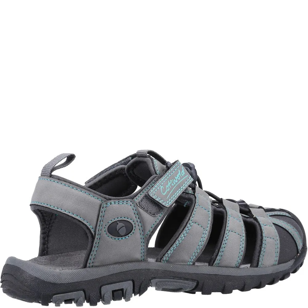 Stylish Zebra Stripe Cotswold Colesbourne Recycled Sandal