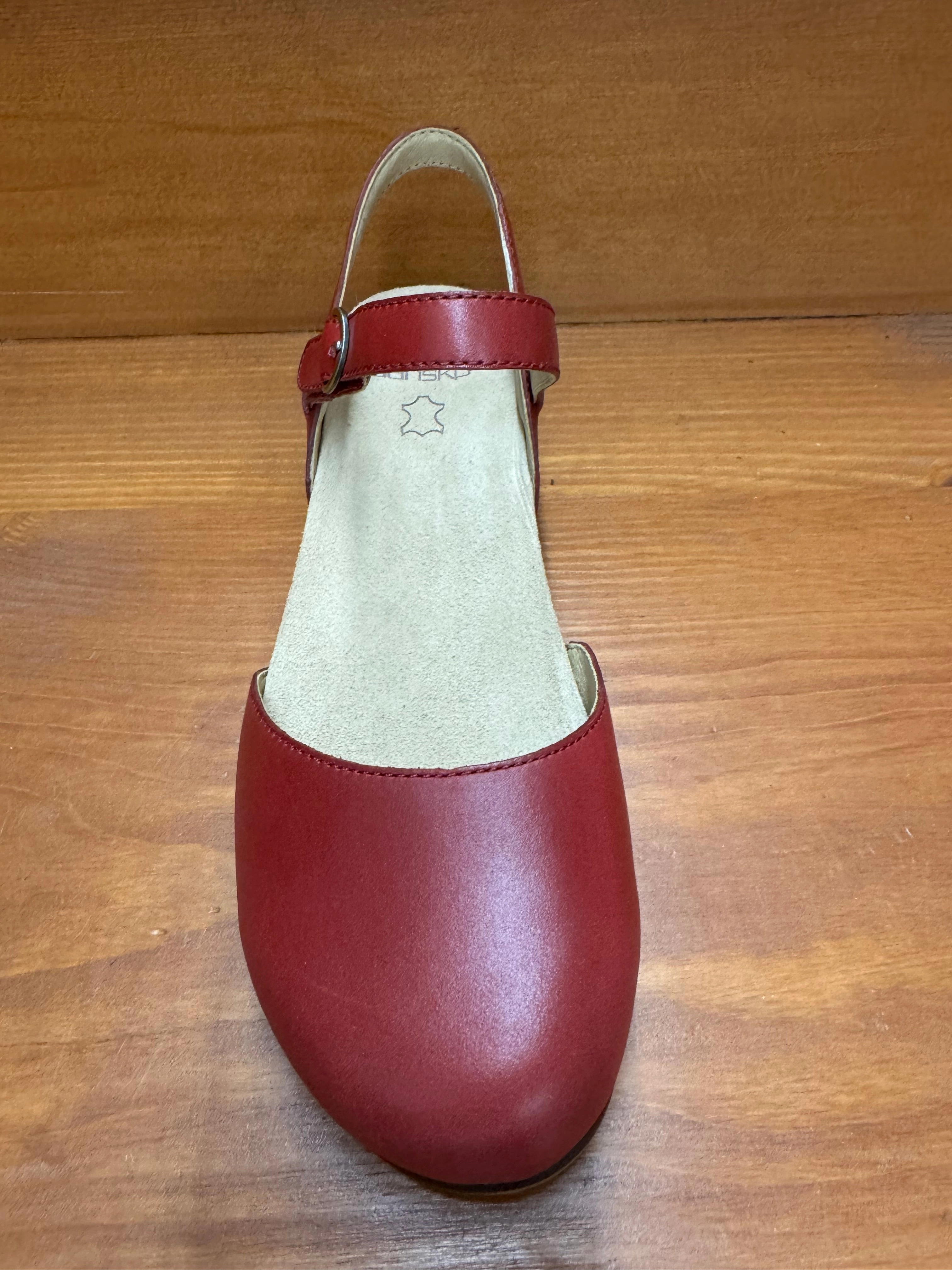 Groom Match Light Hold Dansko Christine Red leather