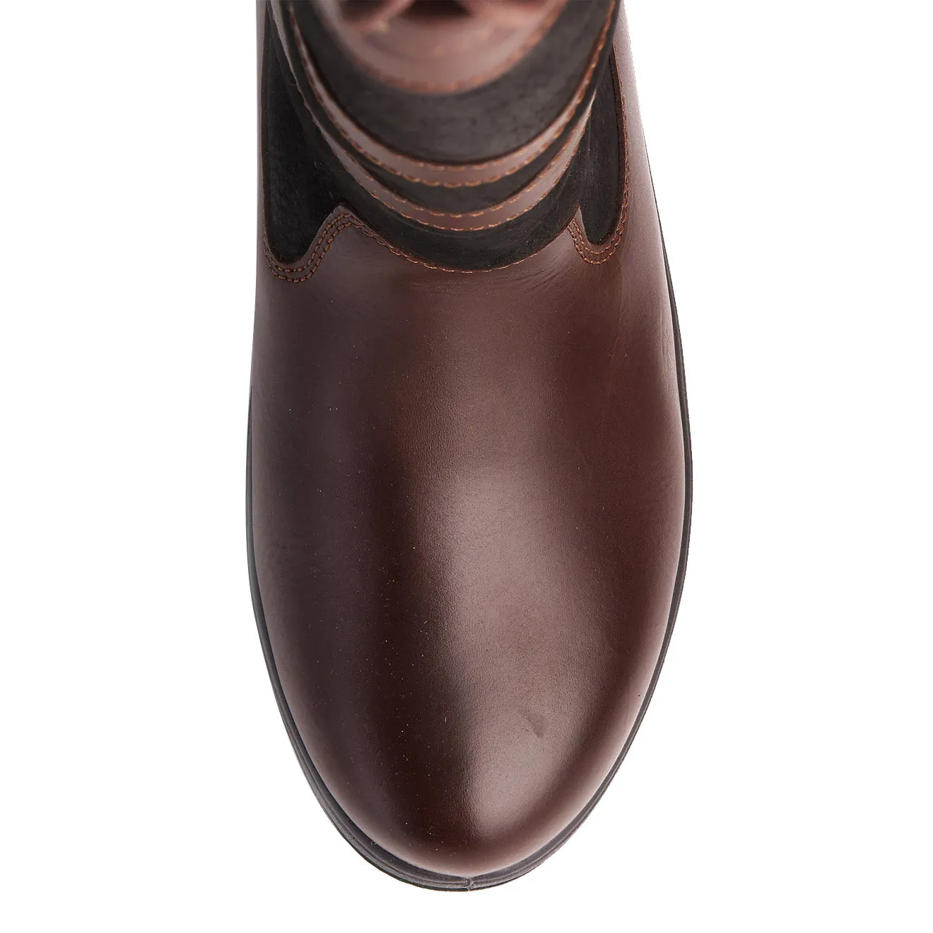 Grip Support Winter Scene Dubarry Womens Galway Gore-Tex Extrafit Leather Boot Black / Brown