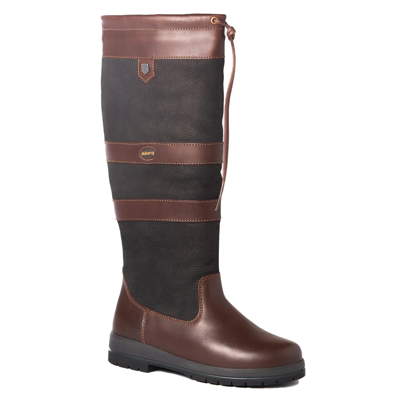 Comfortable Upper Weekend Wear Dubarry Womens Galway Gore-Tex Extrafit Leather Boot Black / Brown