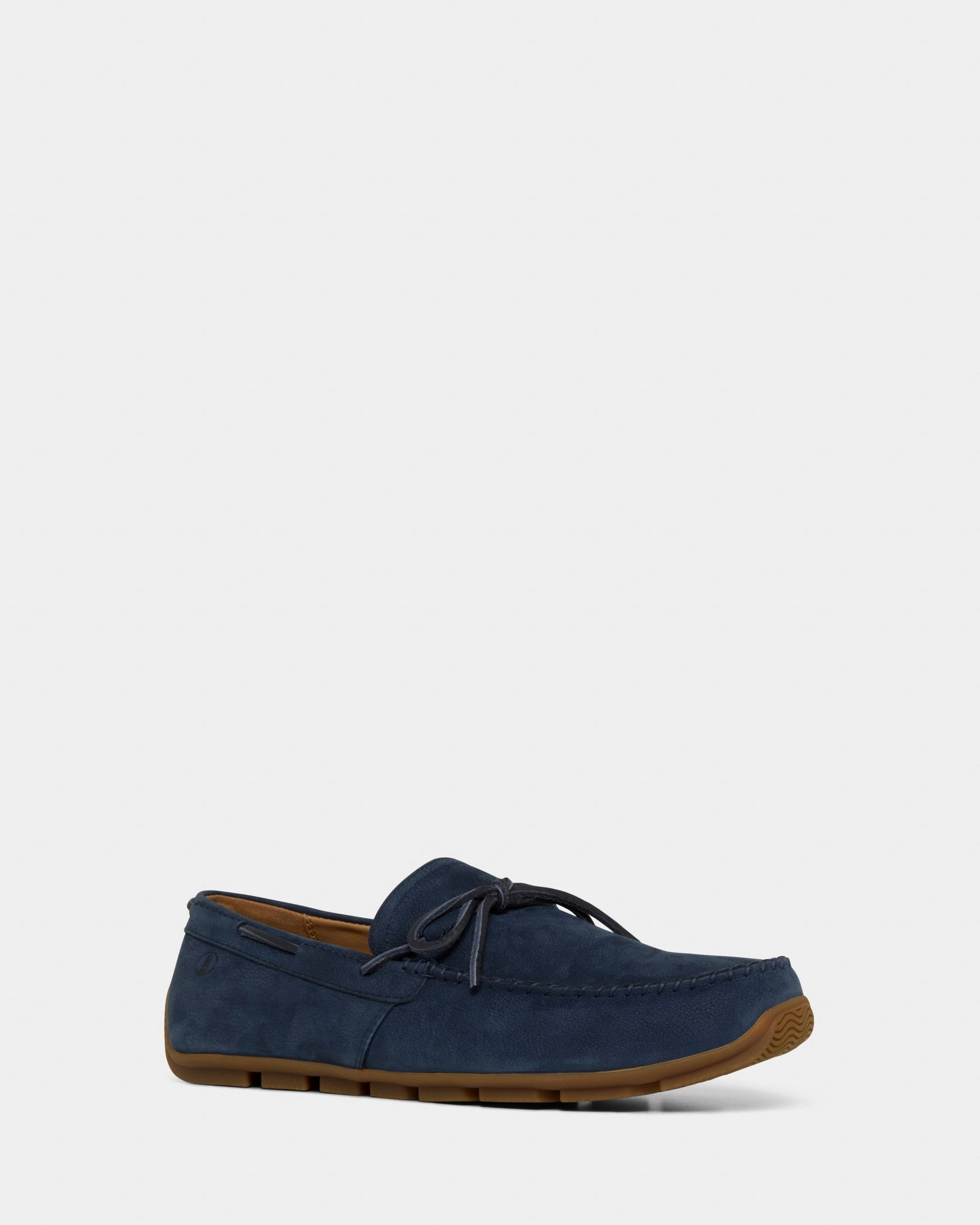 Somoc Boat Navy Suede Timeless Fit work commute