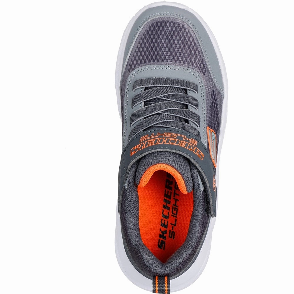 Skechers Meteor-Lights Krendox Trainers Comfortable Footbed Streetwear Look