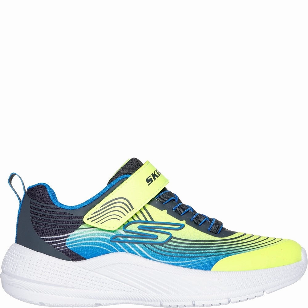 Skechers Kids Microspec Advance Trainers Stable
