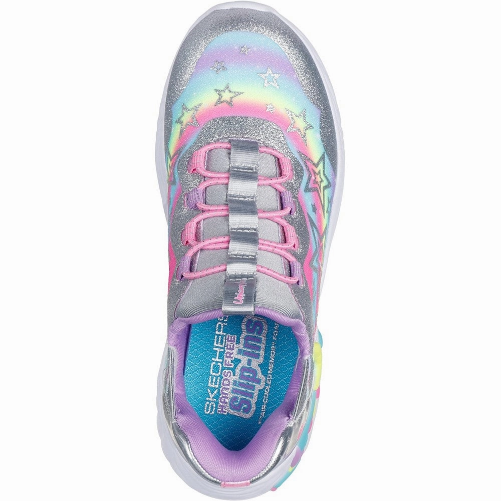 Stretch Step Skechers Unicorn Dreams Starry Lite Trainer
