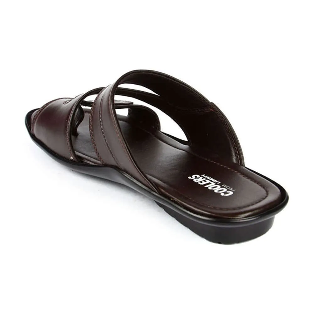 Orthotic Slides Coolers Casual (Brown) Slippers For Men COOL99-13 By Liberty