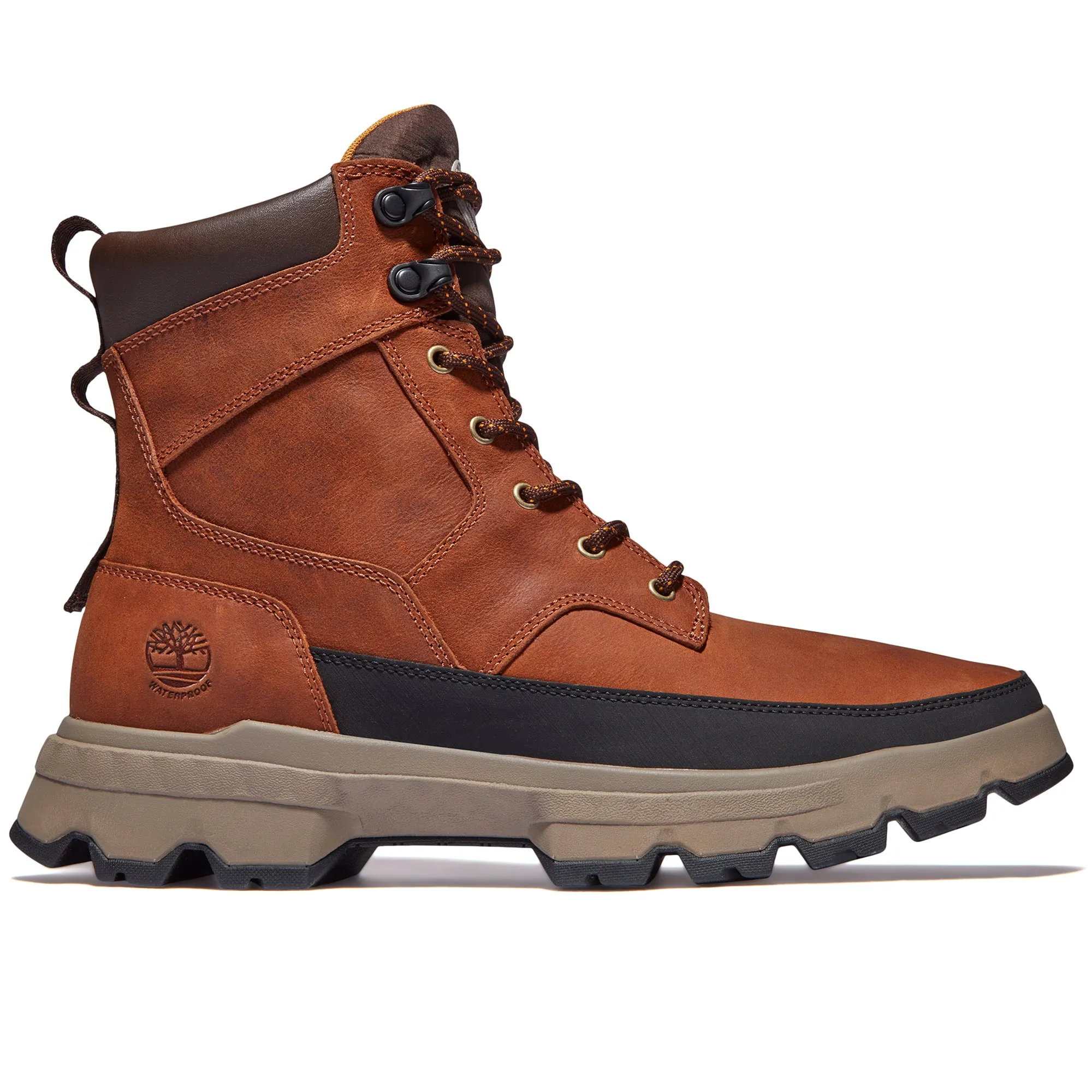 Closed Toe Timberland Originals Ultra Waterproof Boot - Rust Full Grain