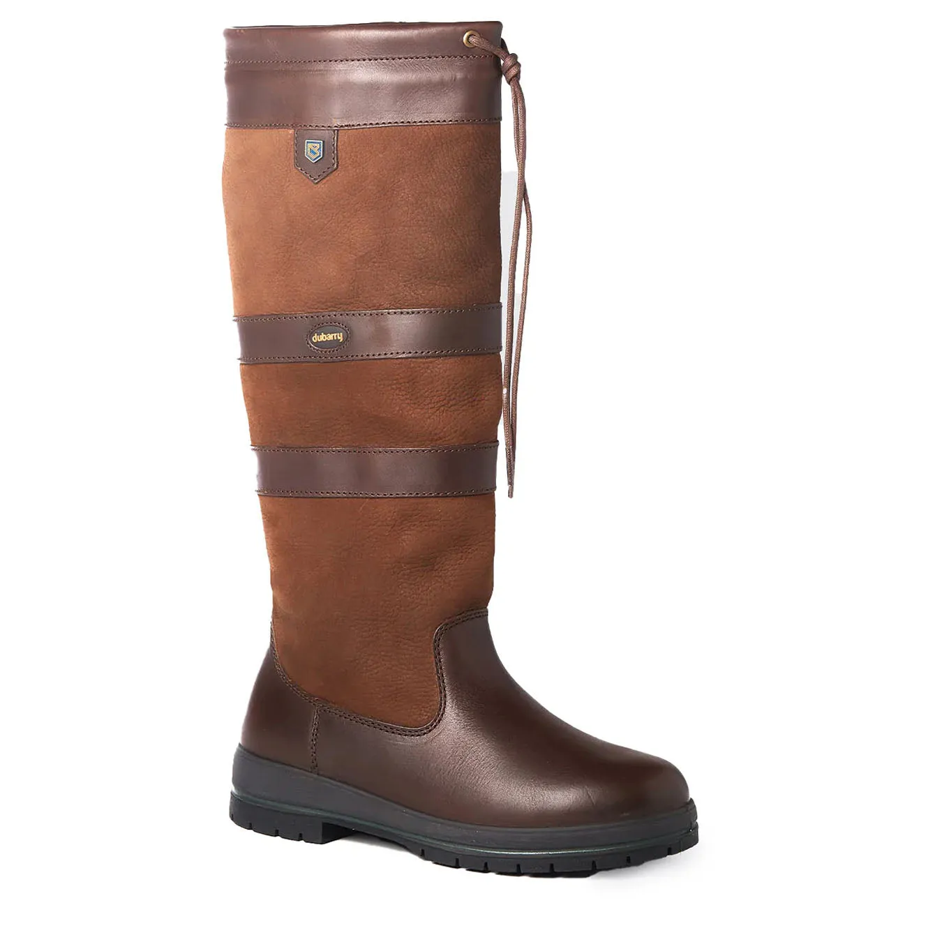 Dubarry Womens Galway Gortex Leather Boot Walnut Shock absorption