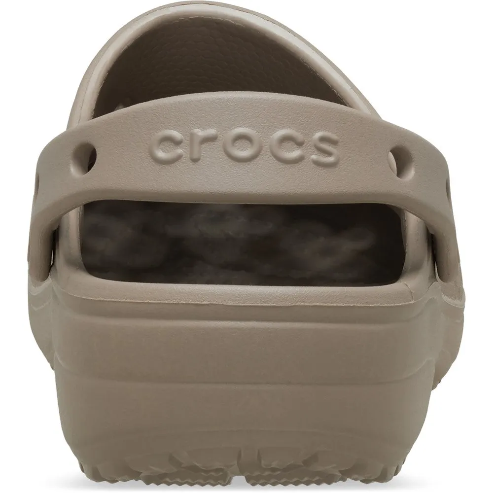 Simple Step Toe Post Crocs Unisex Classic Floral Cut Out Clog