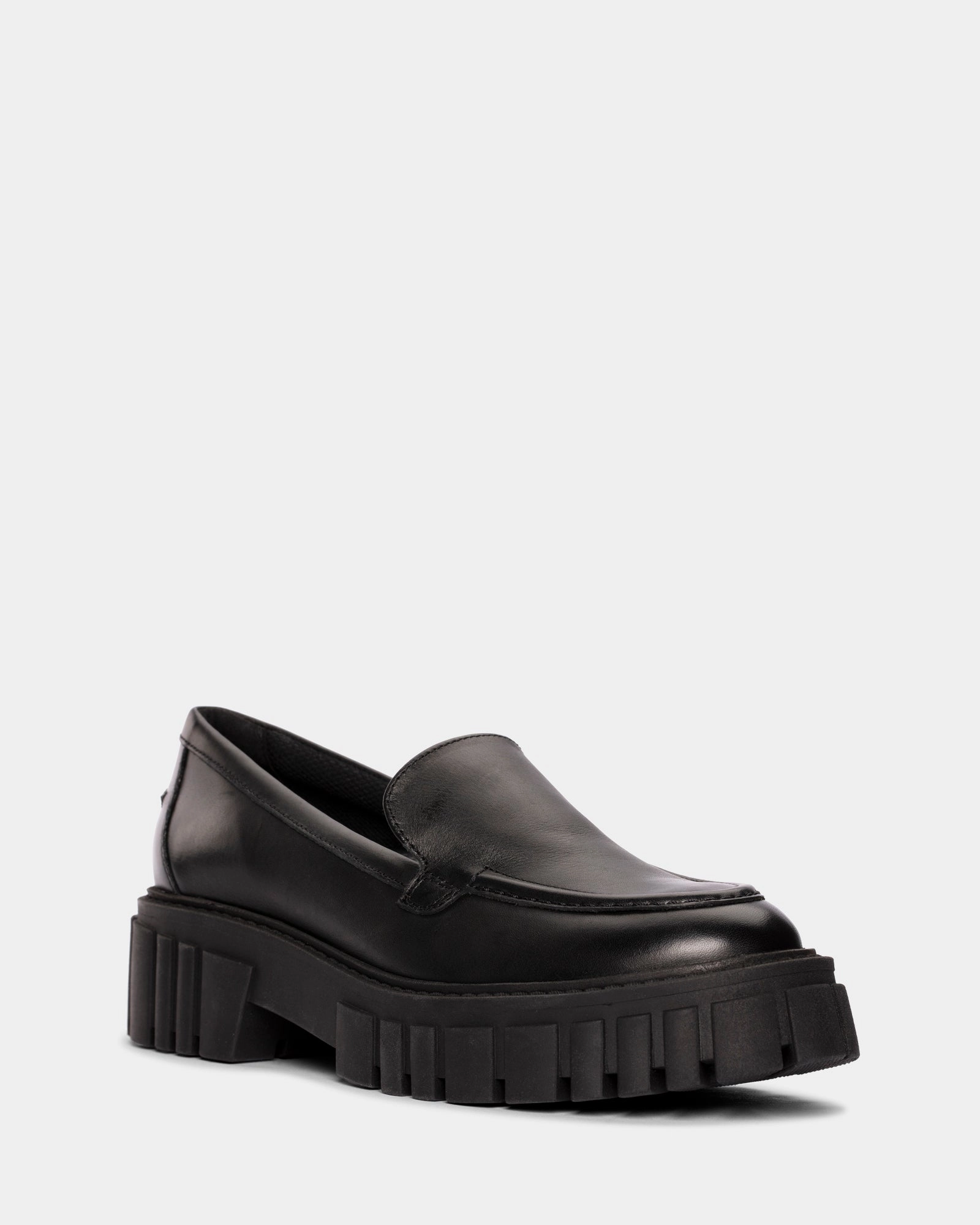 Comfort support Page Loafer Black Leather