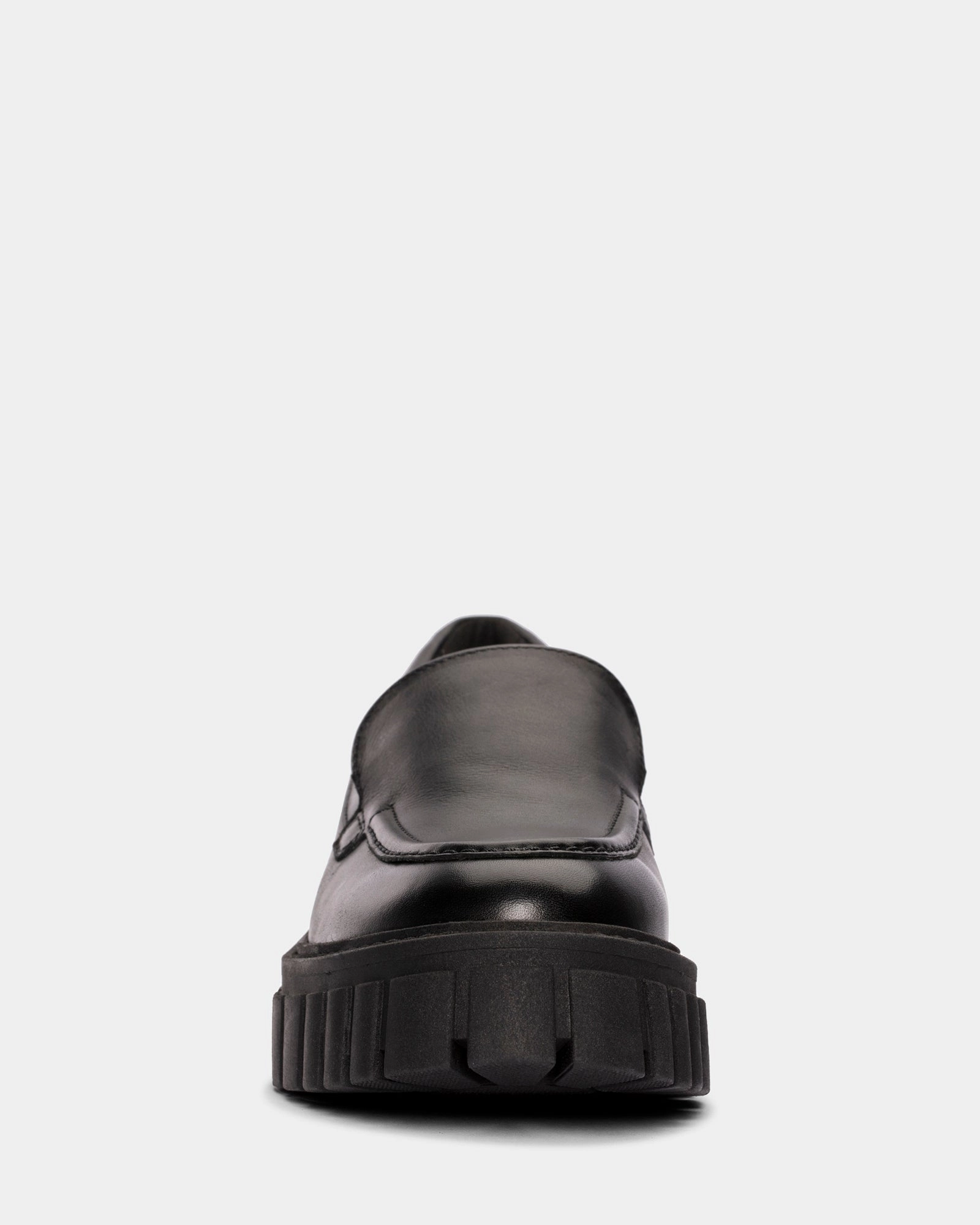 Slip   On Page Loafer Black Leather