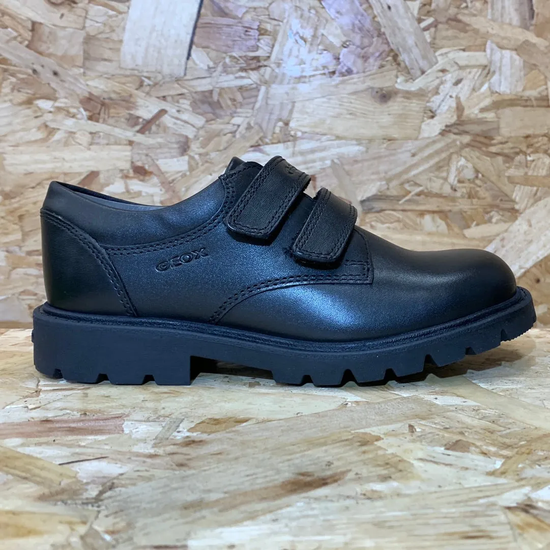 Asics Wrestling Shoes Canada Geox Kids Shaylax E Leather School Shoe - Black