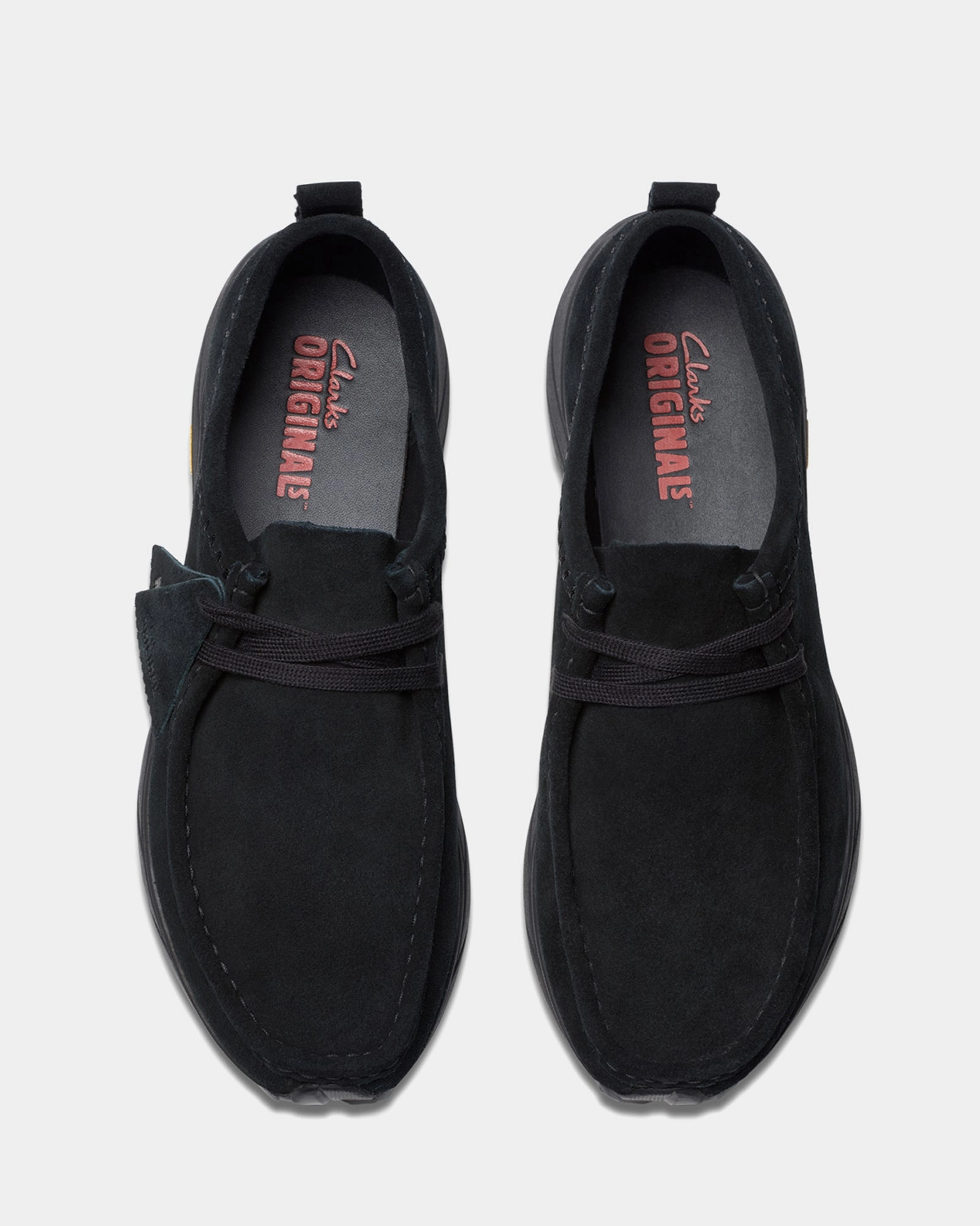 Walla Eden Lo Black/Black Suede Walk Daily