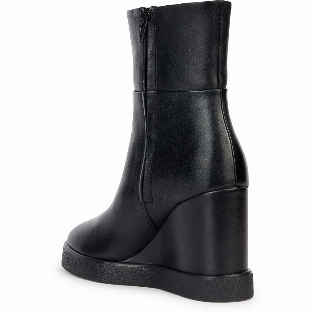 Geox D Eildea Wedge B Ankle Boots Smart option