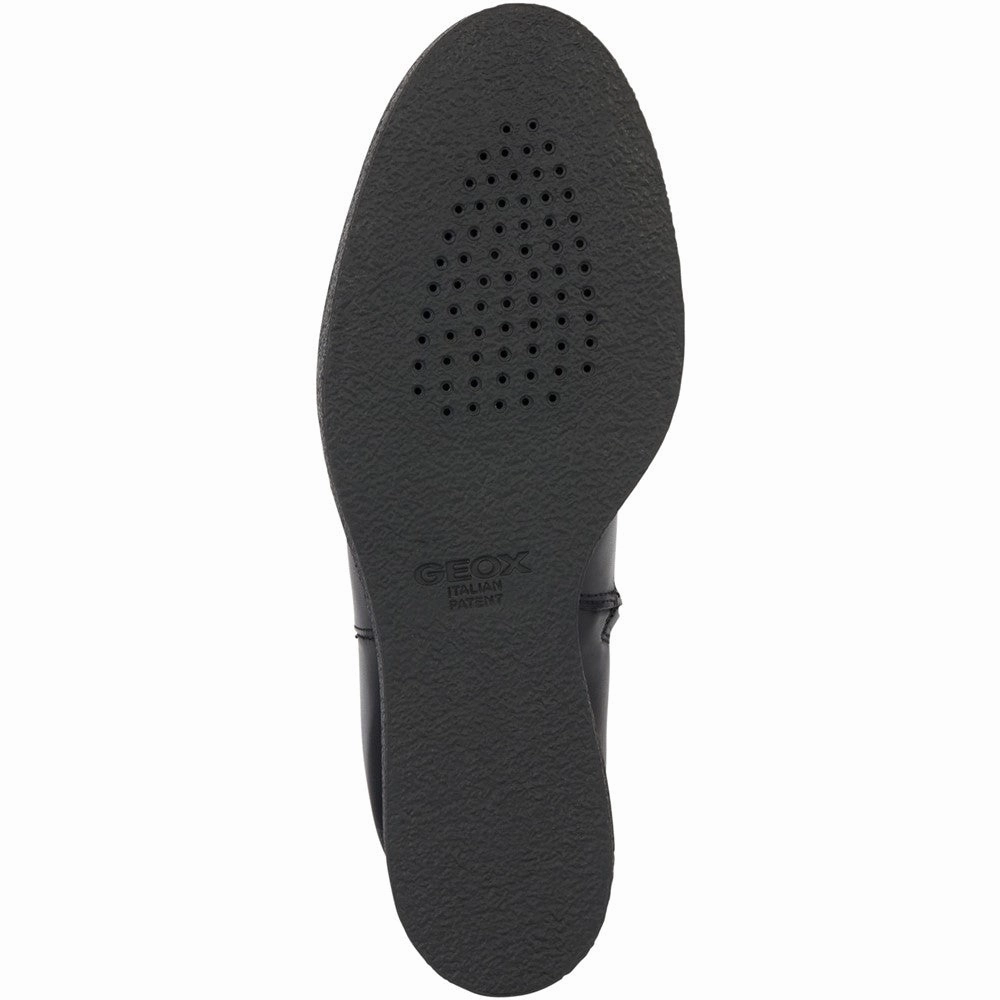 Geox D Eildea Wedge B Ankle Boots Flat Sole Porous Structure