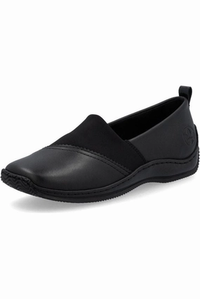 Rieker Ladies shoe L1790-00 in Black ComfortPadding Smart Fit