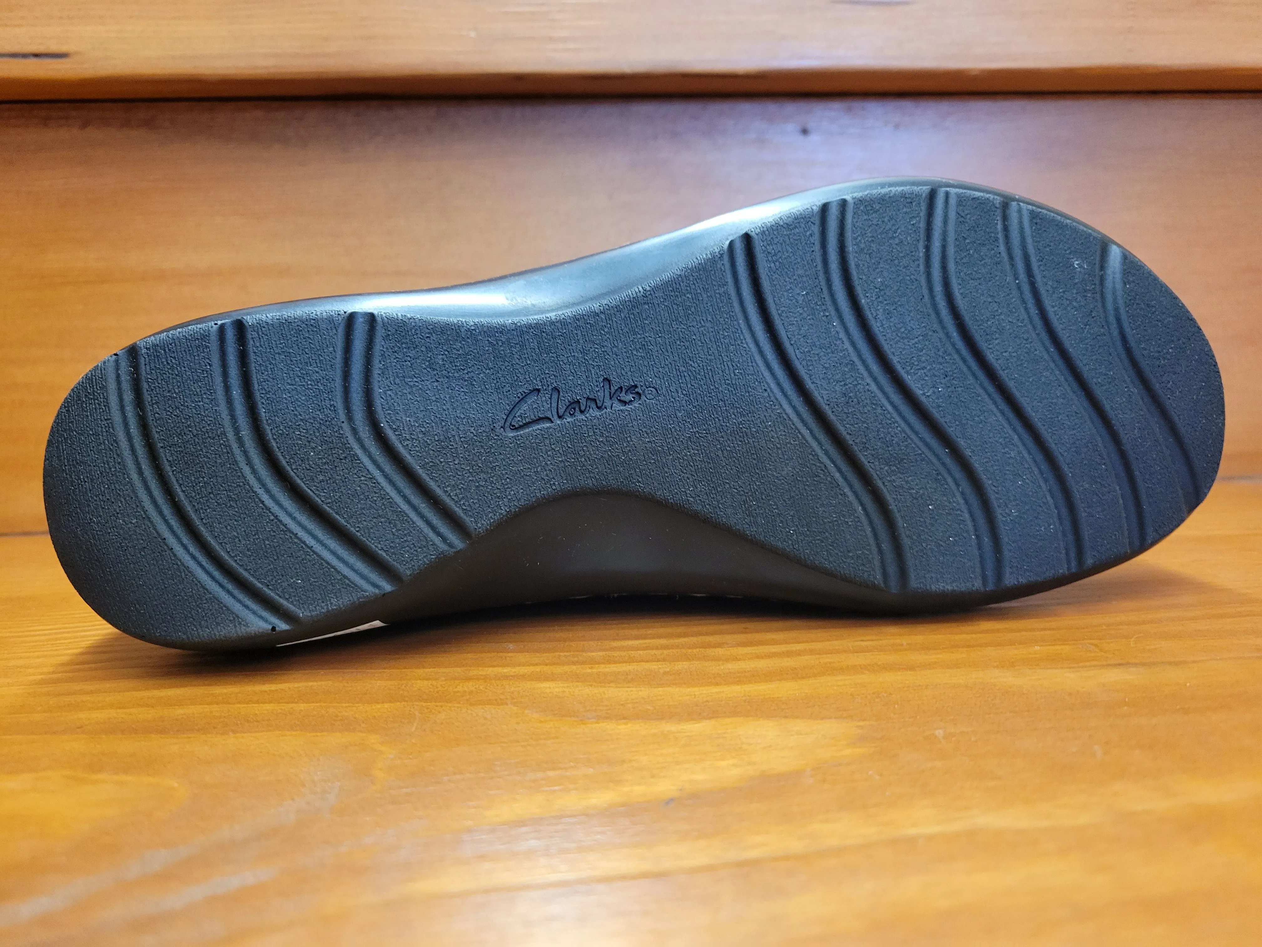 Clarks Cora Grace Black Combi 26167753 Family Out Flower Step