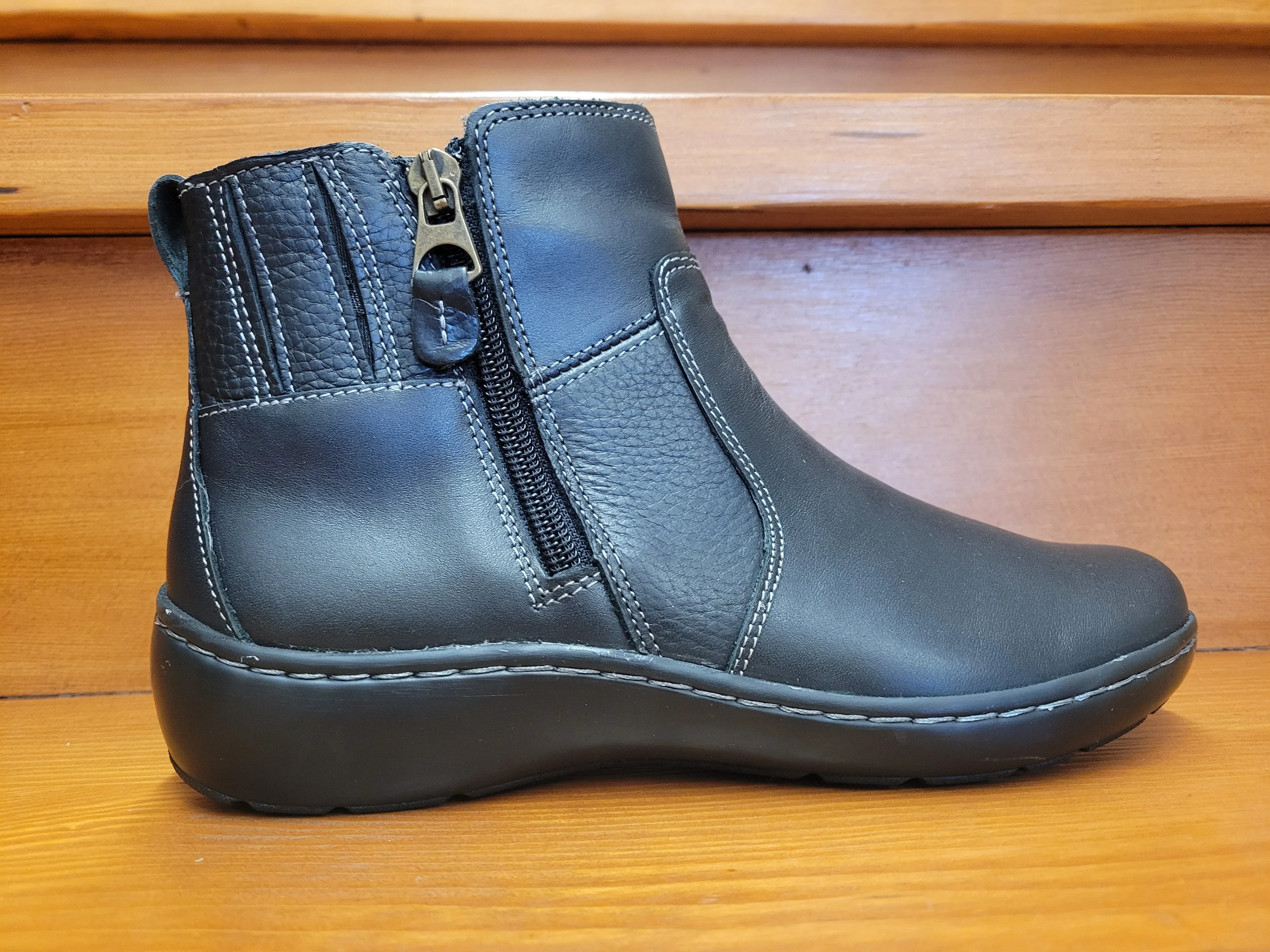Clarks Cora Grace Black Combi 26167753 Exact Fit Grab Pair