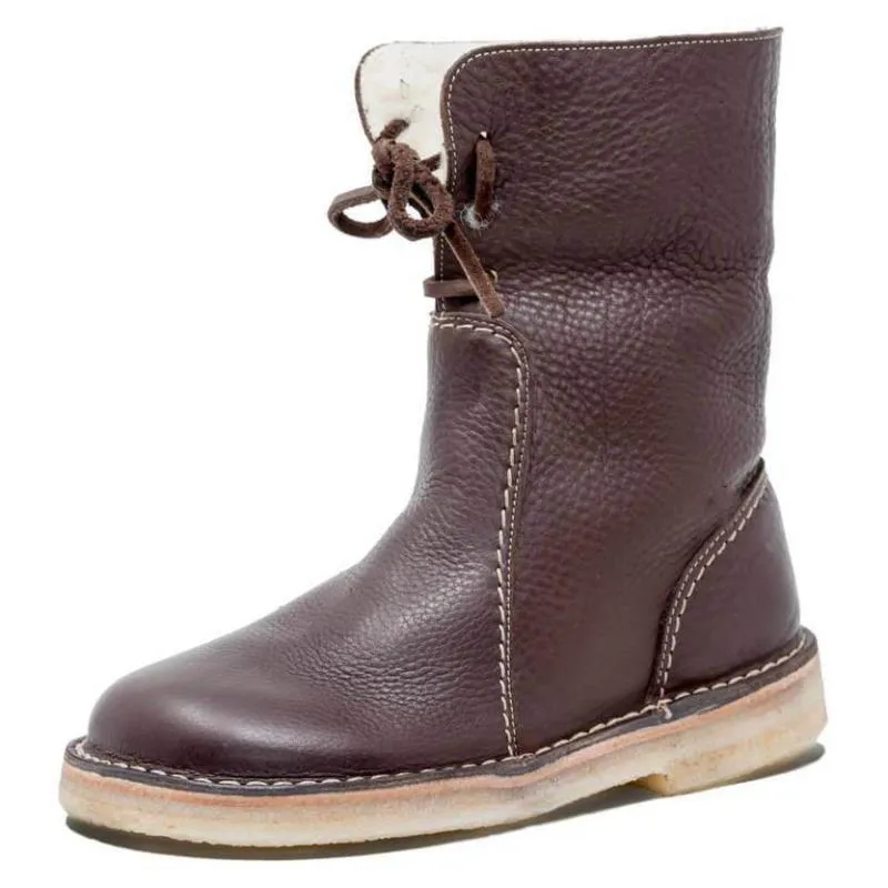 CAREN Waterdichte leren laarzen met fleecevoering (Nieuwe Collectie) Jambu Snow Boots