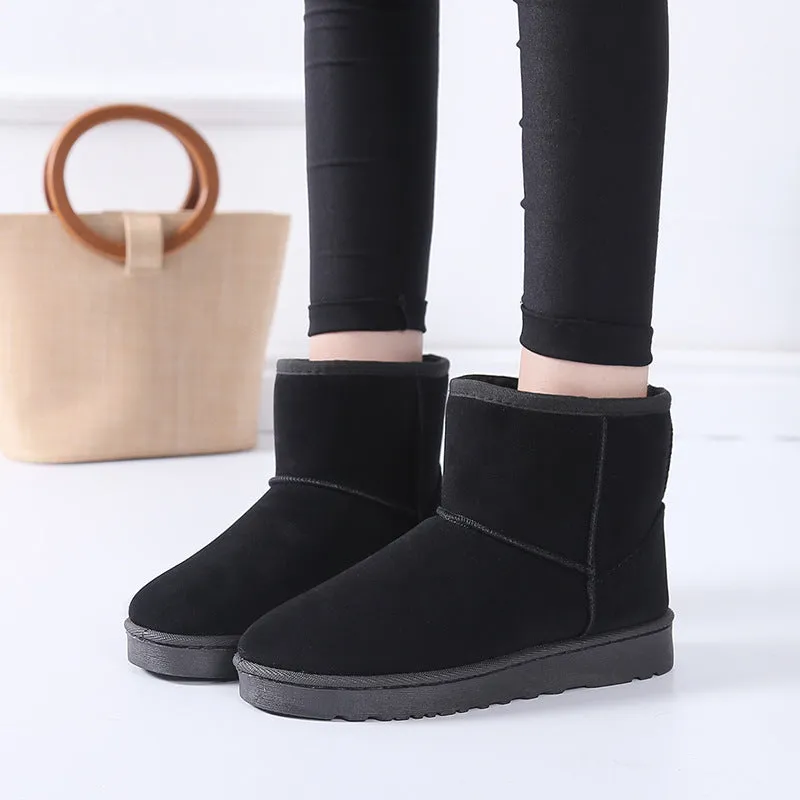 Snow Boots Market Snow Boots Winter Faux Fur Women Shoes