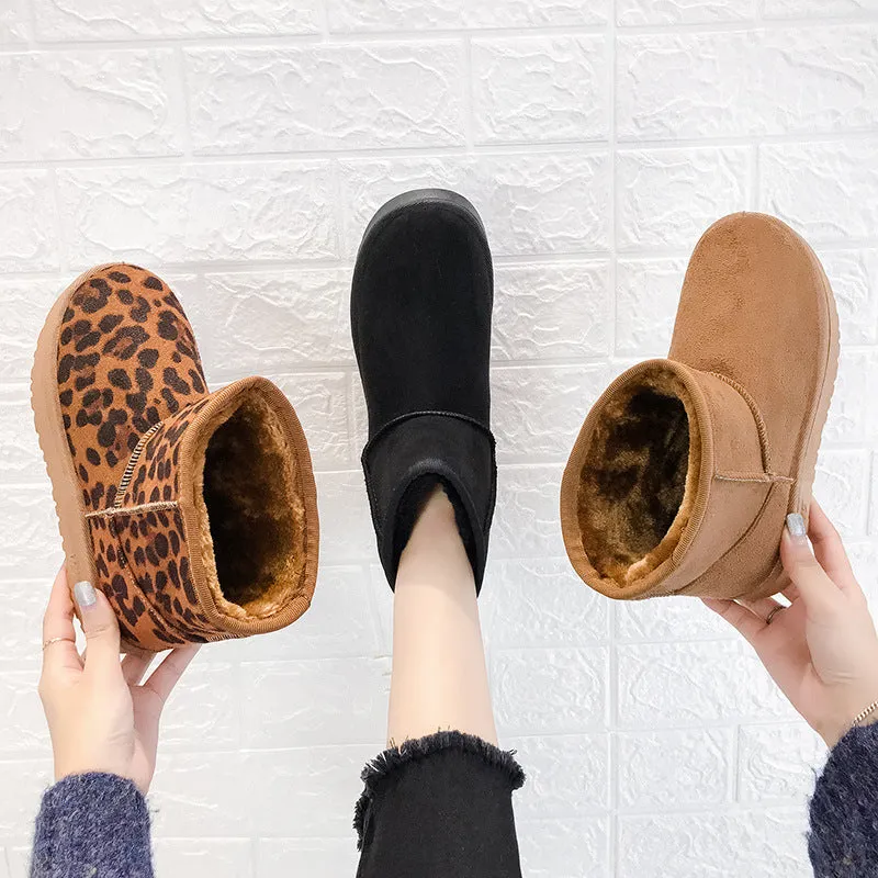 Snow Boots Winter Faux Fur Women Shoes New Ugg Snow Boots