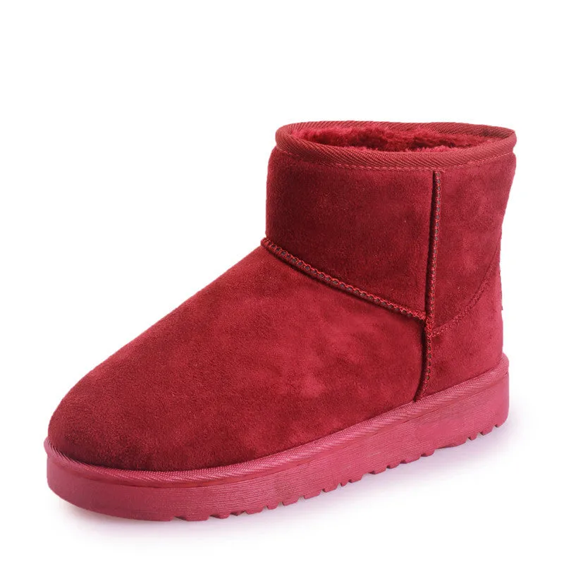 Snow Boots Winter Faux Fur Women Shoes Snow Flurry Boots