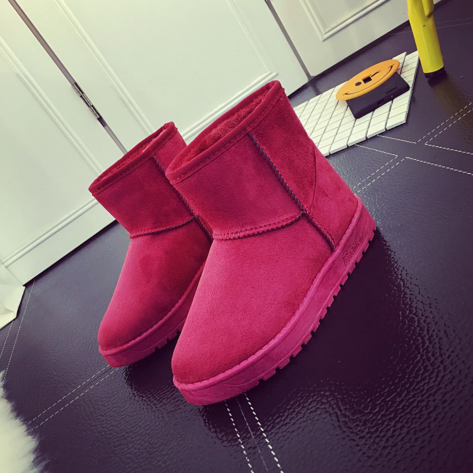 Rain & Snow Boots Snow Boots Winter Faux Fur Women Shoes