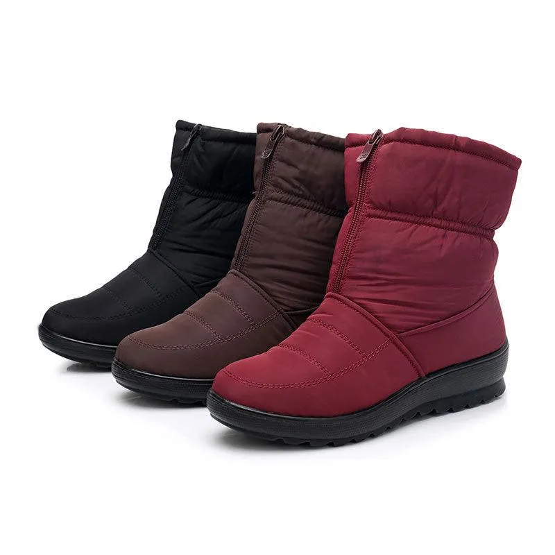 Winter thick women snow boots Top Rated Waterproof Snow Boots