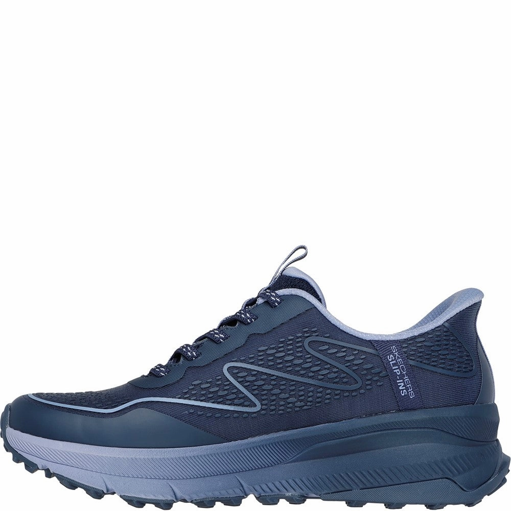 Skechers Switch Back Mist Hiking Shoes running in a rainforest area shoes Anti Odor