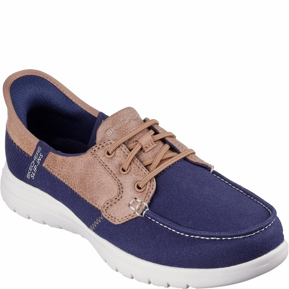 Skechers On-the-GO Flex - Palmilla Boat Shoe Storm Walk