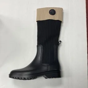 Cream Snow Boots SALE FW22 Lolit WB310 Womens Ribbed White Cuff Winter Boot