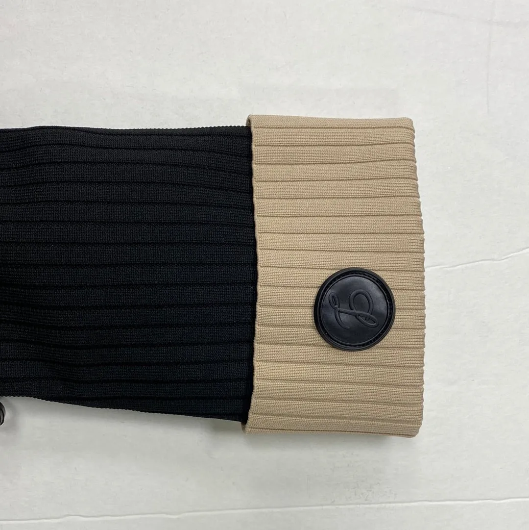 Snow Boots Warm SALE FW22 Lolit WB310 Womens Ribbed White Cuff Winter Boot