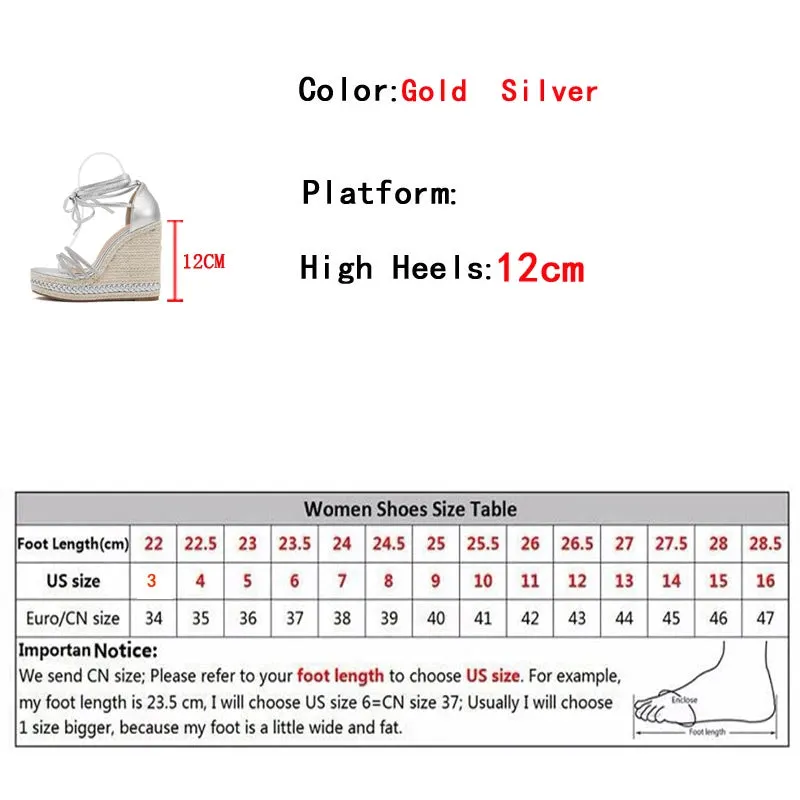 Women Ankle Strap Platform High Heel wedges Youth Asics Volleyball Shoes