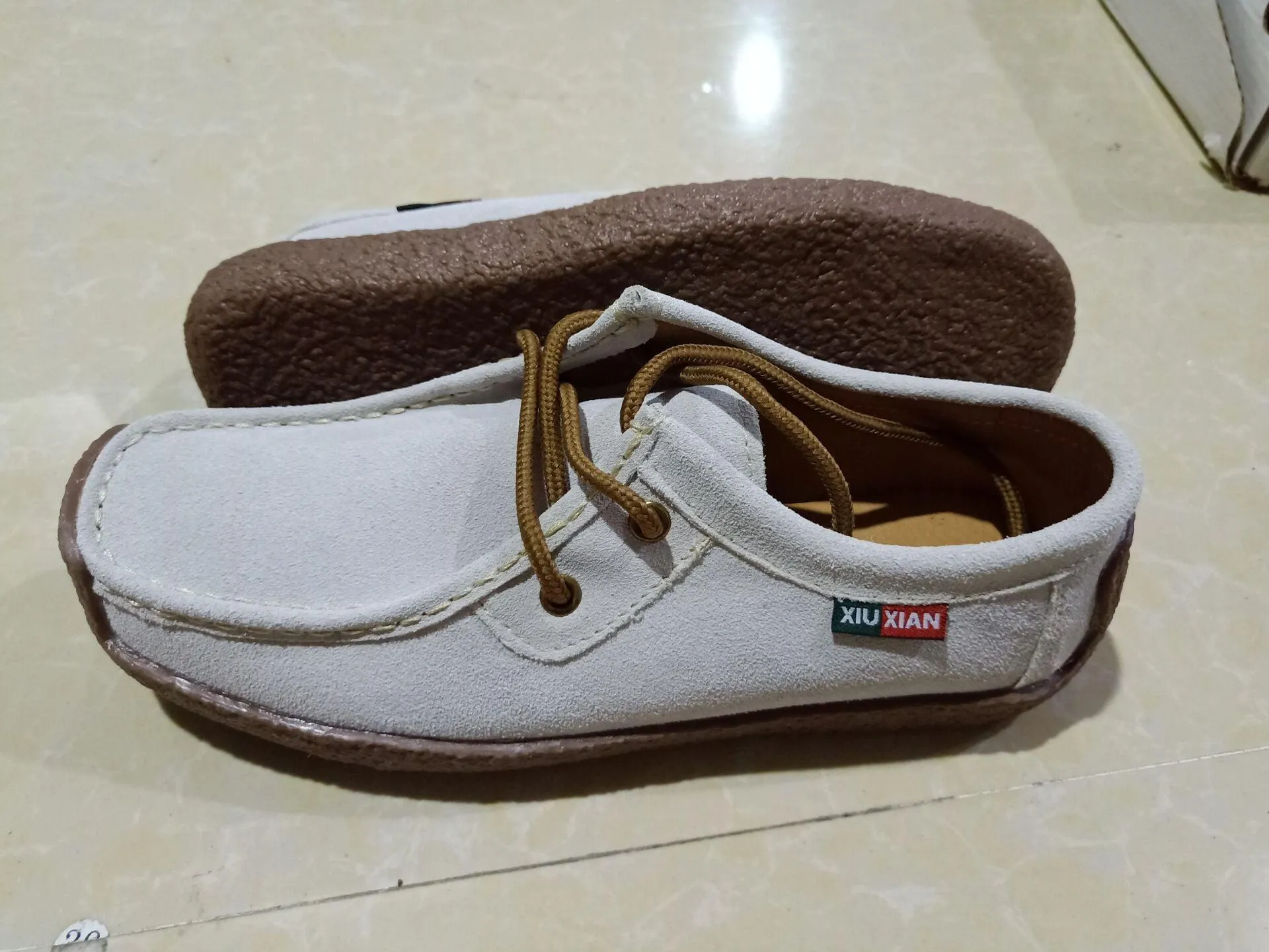 Cowhide Loafers Women loafers woman causal flat