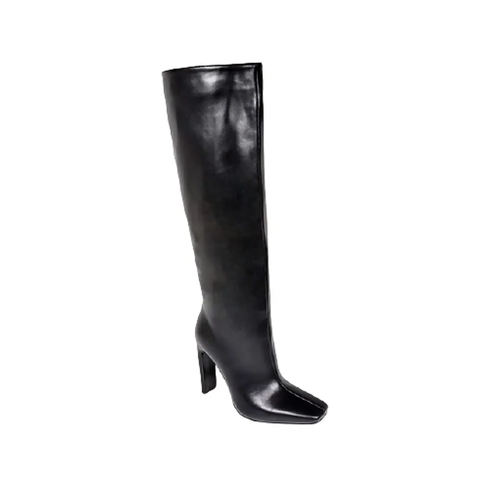 Women  Under the knee boots with chunky heel Tquila-1 By Liliana Work Boots For High Arches